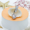 Los anillos de Diamond Clip On Belly Button de la flor de la nieve agarran la determinación del acero quirúrgico del grado del embutido
