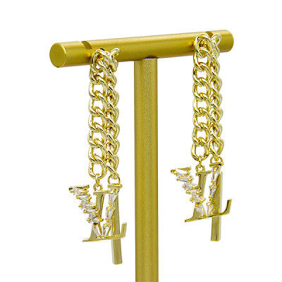 pendientes largos del aro del oro de los pendientes 14k de la lámpara de la perla de 0,8 x de 10m m para las mujeres