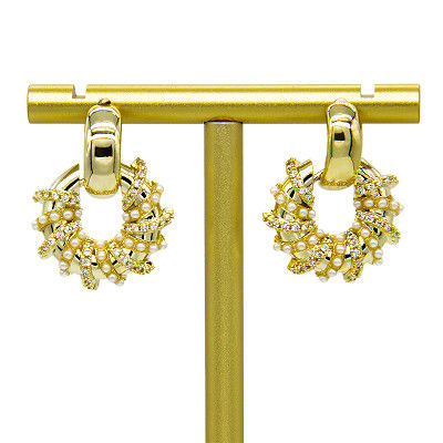 Pendientes del aro del OEM para los pendientes de la moda de las mujeres hipoalérgicas de las mujeres